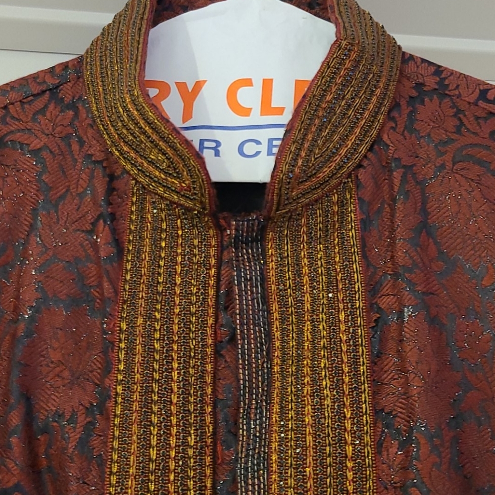 Mens Large Pakistani Indian Kurta - image 5